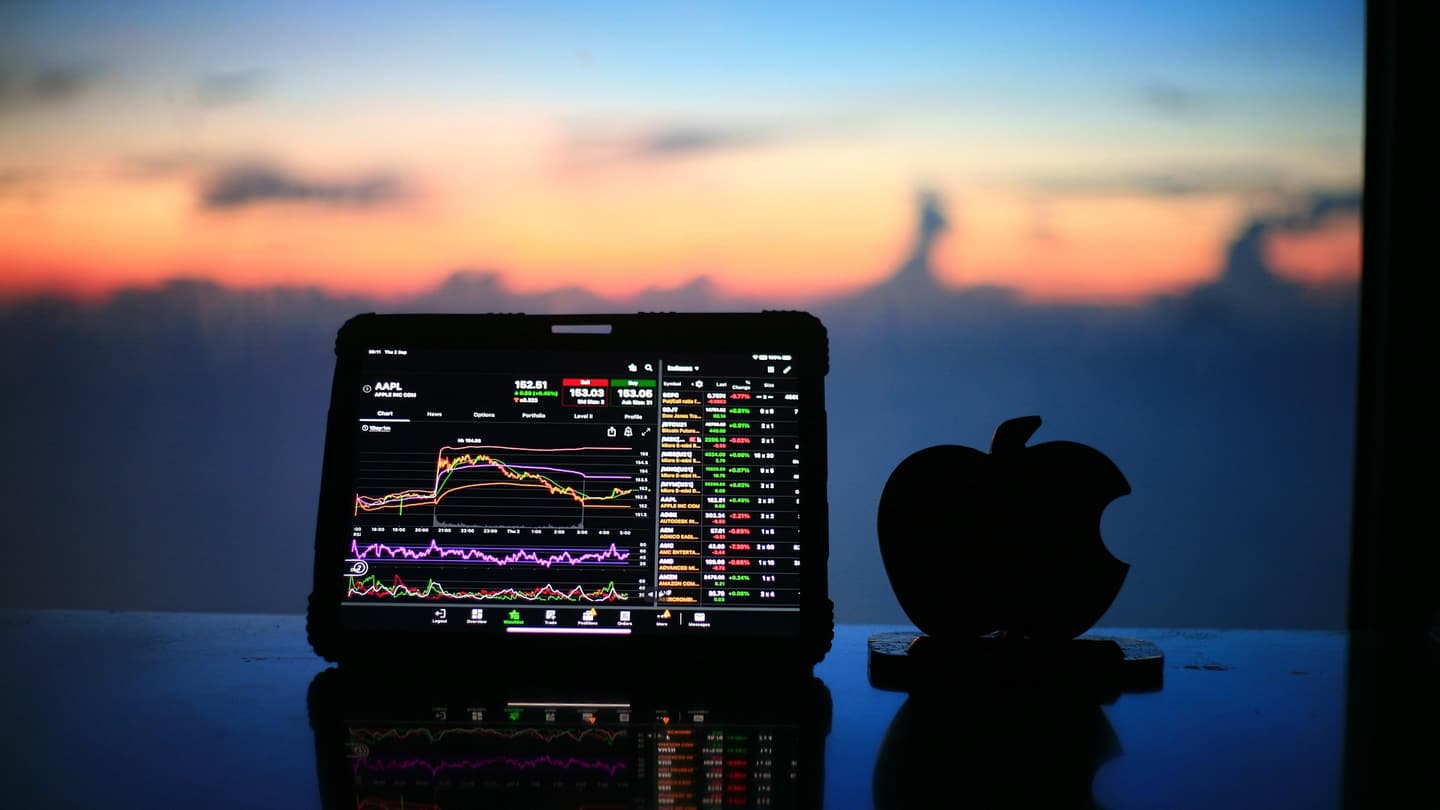 Brokerage platform with an ETF trade ticket open